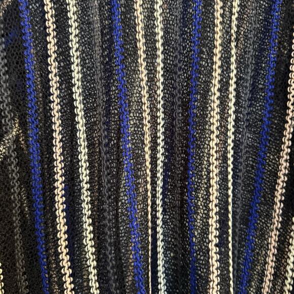 L Space Nightfall Swim Cover Up One Size Open Shoulder Beach Sweater Fringe Boho - Picture 9 of 15